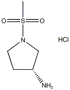 (3R)-1-methanesulfonylpyrrolidin-3-amine hydrochloride