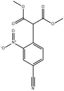 Dimethyl 2-(4-cyano-2-nitrophenyl)malonate