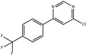 4-Chloro-6-(4-(trifluoromethyl)phenyl)pyrimidine