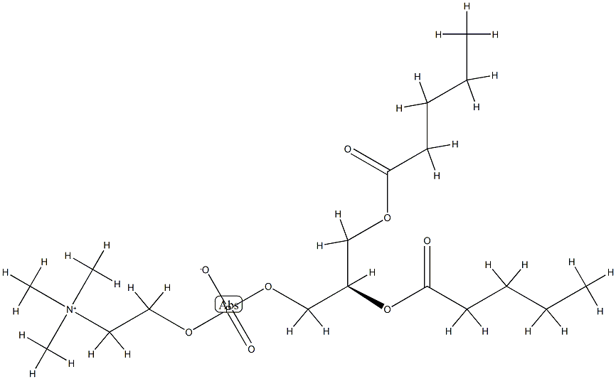1,2-dipentanoyl-sn-glycero-3-phosphocholine