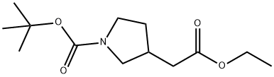 tert-butyl 3-(2-ethoxy-2-oxoethyl)pyrrolidine-1-carboxylate