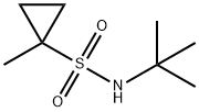 N-(tert-Butyl)-1-methylcyclopropane-1-sulfonamide