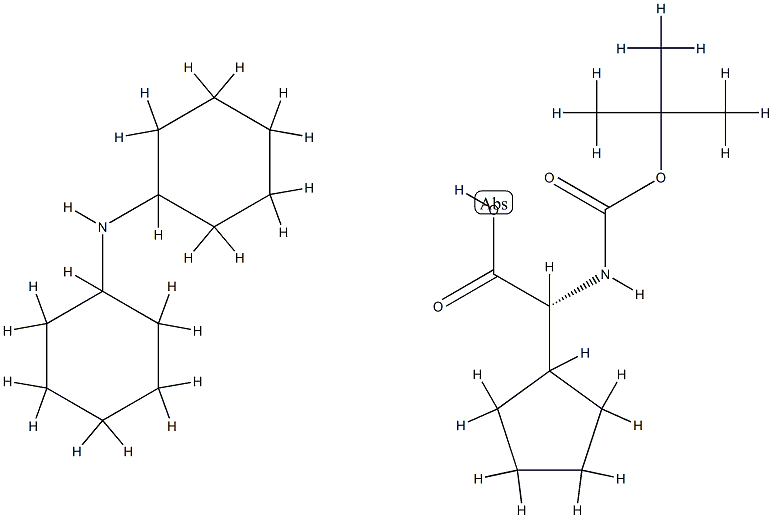 Boc-cyclopentyl-d-gly-oh dcha