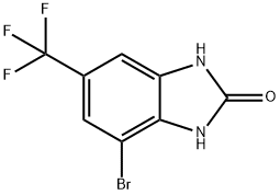 4-Bromo-6-(trifluoromethyl)-1,3-dihydro-1,3-benzodiazol-2-one