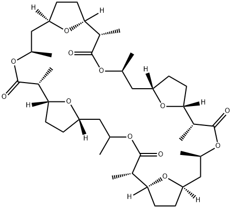 Nonactin from Streptomyces griseus var griseus