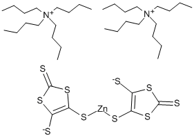 Bis(tetrabutylammonium) Bis(1,3-dithiole-2-thione-4,5-dithiolato)zinc Complex [Organic Electronic Material]