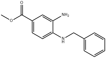 Methyl 3-amino-4-(benzylamino)benzoate