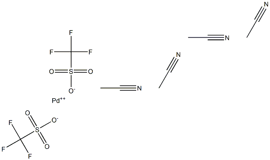 Tetrakis(acetonitrile)palladium(II) Bis(trifluoromethanesulfonate)