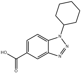 1-Cyclohexyl-1,2,3-benzotriazole-5-carboxylic acid