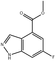 1h-indazole-4-carboxylic acid, 6-fluoro-, methyl ester