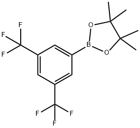 2-[3,5-Bis(trifluoromethyl)phenyl]-4,4,5,5-tetramethyl-1,3,2-dioxaborolane
