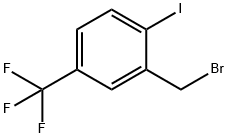 2-(bromomethyl)-1-iodo-4-(trifluoromethyl)benzene