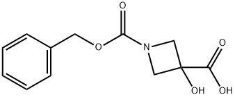 1-[(benzyloxy)carbonyl]-3-hydroxyazetidine-3-carboxylic acid