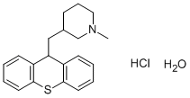 3-((9H-Thioxanthen-9-yl)methyl)-1-methylpiperidine hydrochloride hydrate
