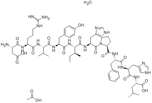 Angiotensin I human acetate salt hydrate