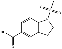 1-Methanesulfonyl-2,3-dihydro-1h-indole-5-carboxylic acid
