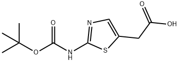 2-(2-(tert-Butoxycarbonylamino)thiazol-5-yl)acetic acid