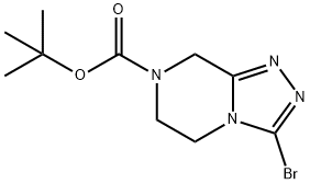 tert-Butyl 3-bromo-5,6-dihydro-[1,2,4]triazolo[4,3-a]pyrazine-7(8H)-carboxylate