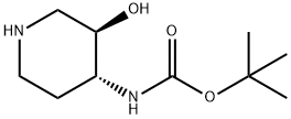 tert-butyl N-[(3R,4R)-3-hydroxypiperidin-4-yl]carbamate