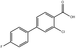 2-Chloro-4-(4-fluorophenyl)benzoic acid