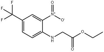 Ethyl 2-(2-nitro-4-trifluoromethylphenylamino)acetate