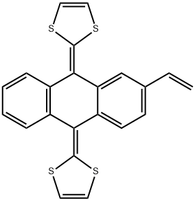 2,2'-(2-Vinylanthracene-9,10-diylidene)bis(1,3-dithiole)