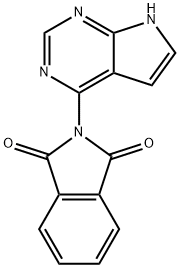 2-{7H-pyrrolo[2,3-d]pyrimidin-4-yl}-2,3-dihydro-1H-isoindole-1,3-dione