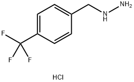 {[4-(trifluoromethyl)phenyl]methyl}hydrazine hydrochloride