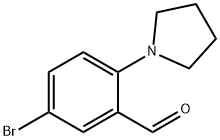 5-Bromo-2-pyrrolidinobenzaldehyde