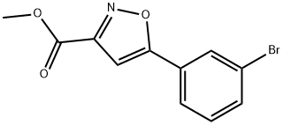 Methyl 5-(3-bromophenyl)isoxazole-3-carboxylate