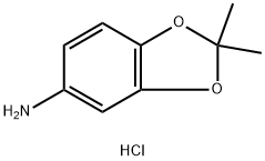 2,2-Dimethyl-1,3-benzodioxol-5-amine, HCl