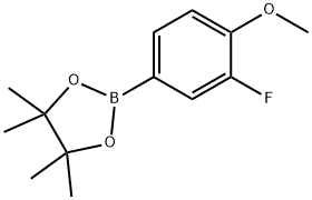 3-Fluoro-4-methoxyphenylboronic acid, pinacol ester