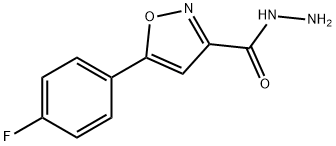 5-(4-fluorophenyl)isoxazole-3-carbohydrazide