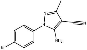 5-Amino-1-(4-bromophenyl)-4-cyano-3-methyl-1H-pyrazole