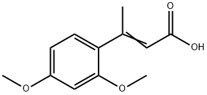 2,4-Dimethoxy-β-methylcinnamic Acid