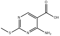 4-Amino-2-(methylthio)pyrimidine-5-carboxylic acid