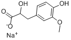 Sodium 3-(4-Hydroxy-3-methoxyphenyl)lactate