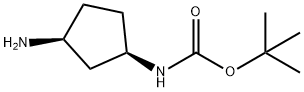 tert-butyl N-[(1R,3S)-3-aminocyclopentyl]carbamate