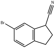 6-Bromo-2,3-dihydro-1H-indene-1-carbonitrile