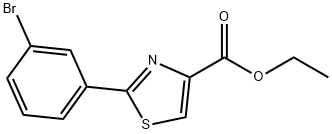 2-(3-Bromo-phenyl)-thiazole-4-carboxylic acid ethyl ester