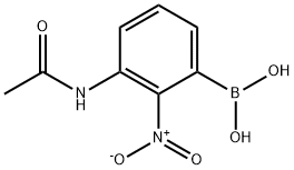 3-Acetamido-2-nitrophenylboronic acid