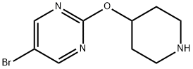 5-Bromo-2-(piperidin-4-yloxy)pyrimidine