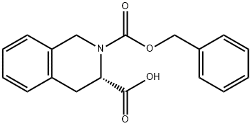 (3S)-2-Carbobenzoxy-1,2,3,4-tetrahydroisoquinoline-3-carboxylic Acid
