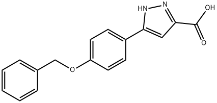 5-(4-Benzyloxyphenyl)-1h-pyrazole-3-carboxylic acid