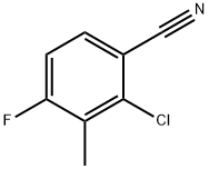 2-Chloro-4-fluoro-3-methylbenzonitrile