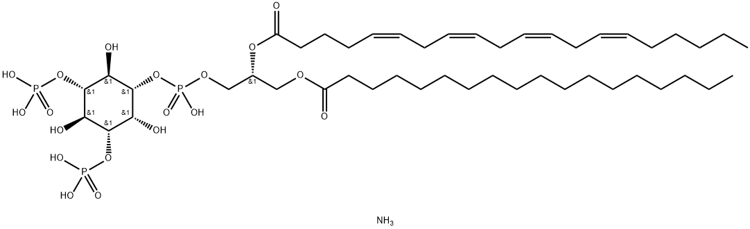 1-stearoyl-2-arachidonoyl-sn-glycero-3-phospho-(1'-myo-inositol-3',5'-bisphosphate) (ammonium salt)