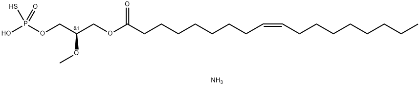 1-oleoyl-2-methyl-sn-glycero-3-phosphothionate (ammonium salt)