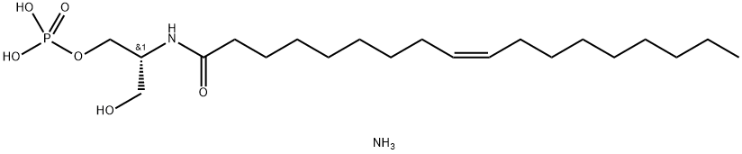 N-{(1R)-2-hydroxy-1-[(phosphonooxy)methyl]ethyl}(9Z)octadec-9-enamide (ammonium salt)