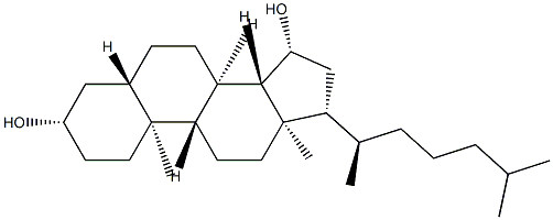 5α-cholestane-3β,15β-diol