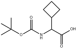 2-((tert-Butoxycarbonyl)amino)-2-cyclobutylacetic acid